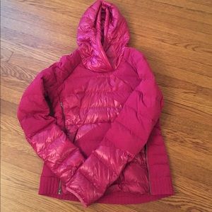 Lululemon pullover down jacket size 10